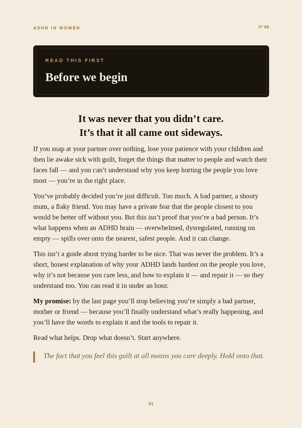 Inside the How Do I Explain My ADHD To The People I Love? guide