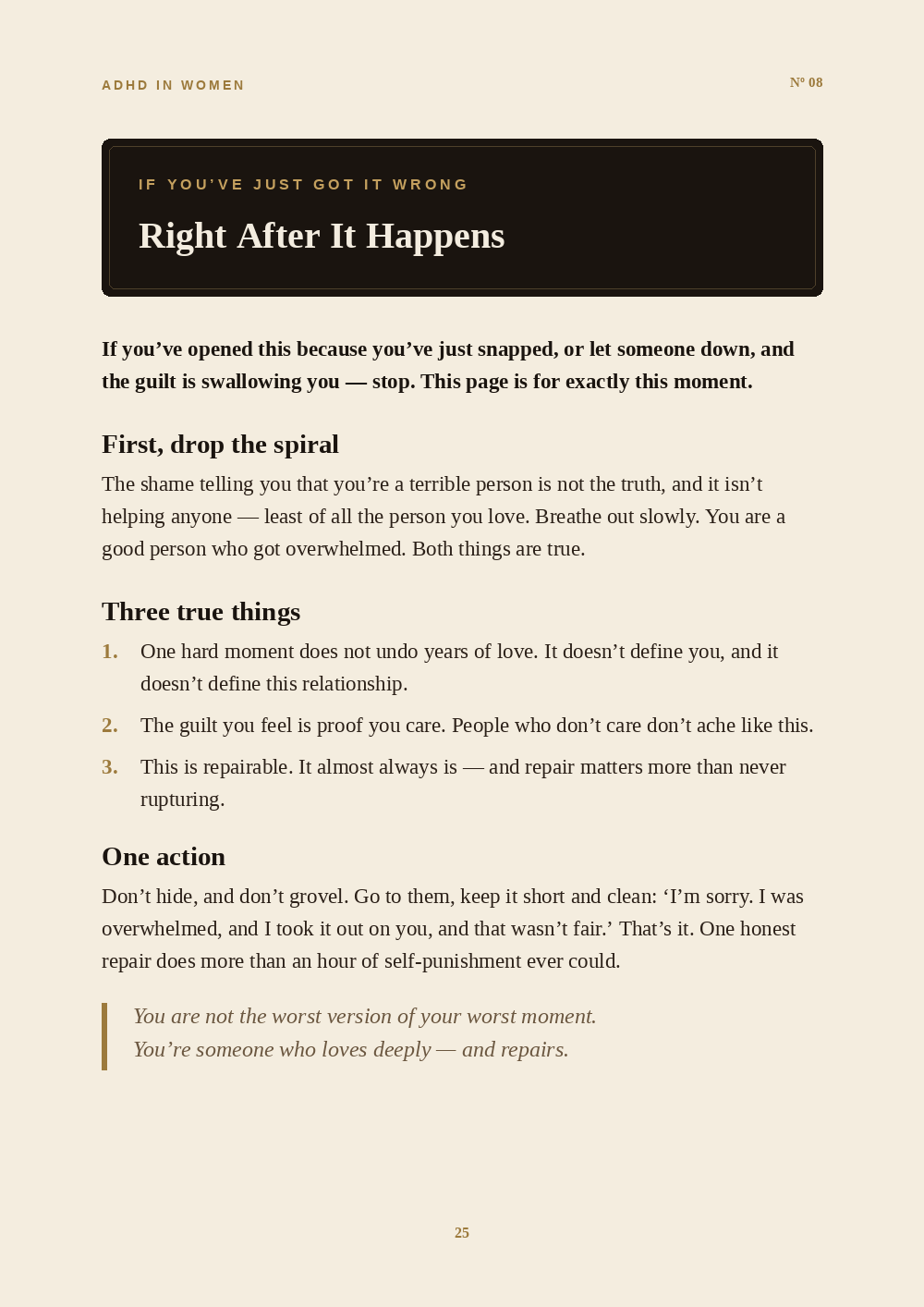 Inside the How Do I Explain My ADHD To The People I Love? guide