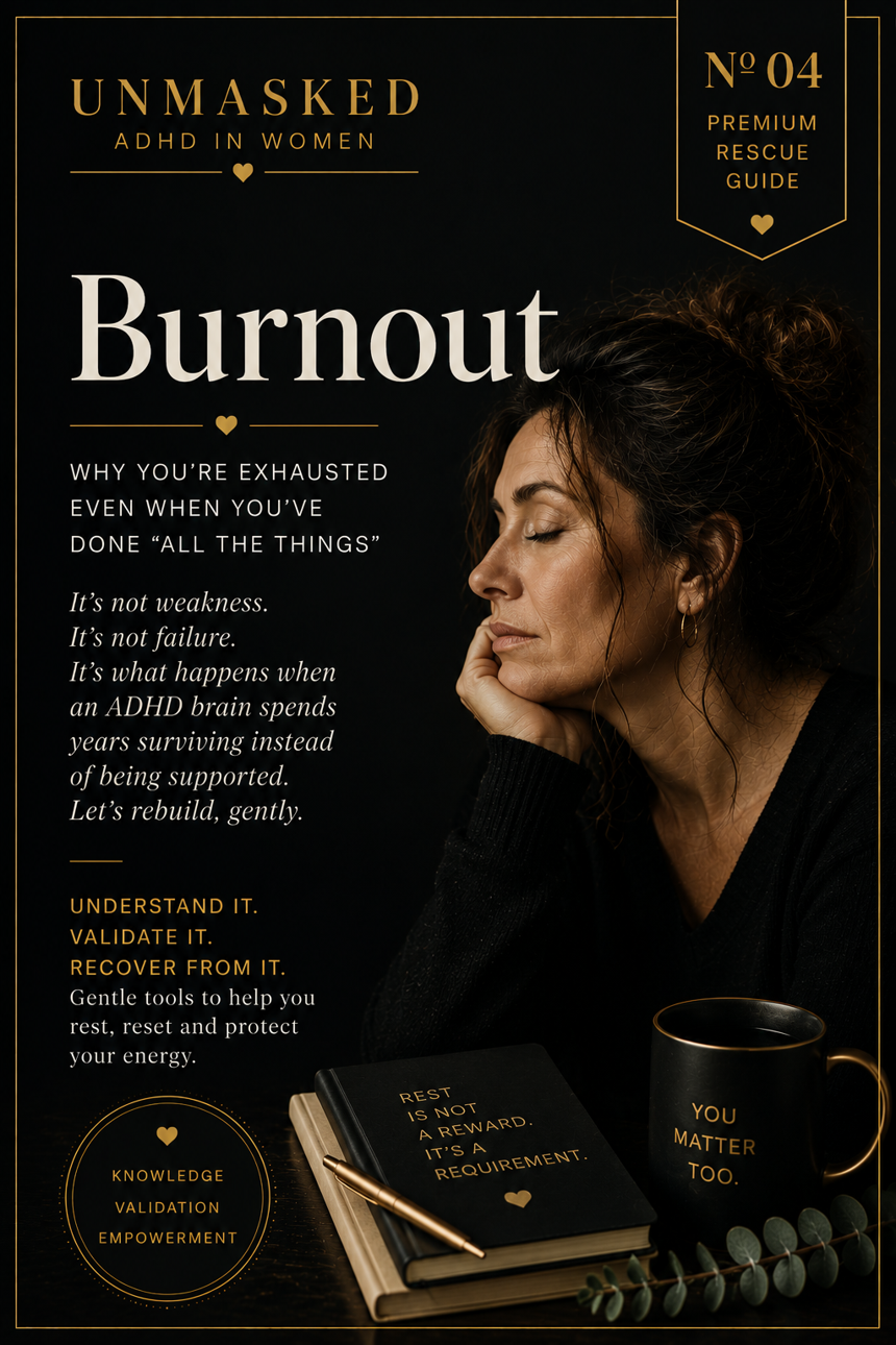 Why Am I Suddenly So Burnt Out? &mdash; Premium Rescue Guide cover
