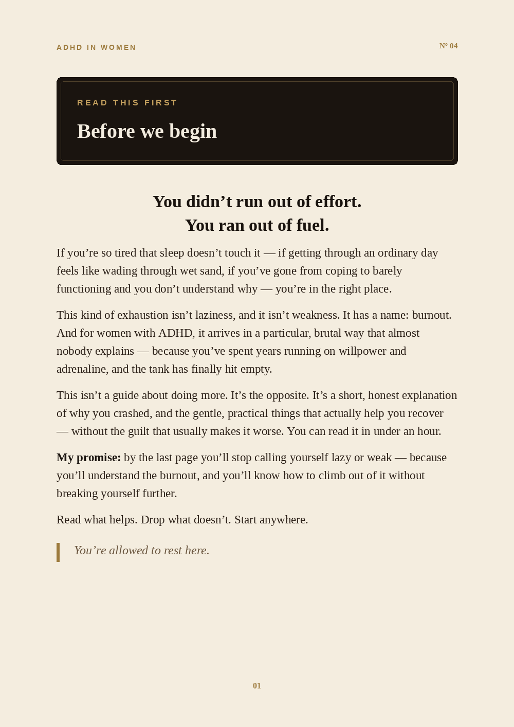 Inside the Why Am I Suddenly So Burnt Out? guide