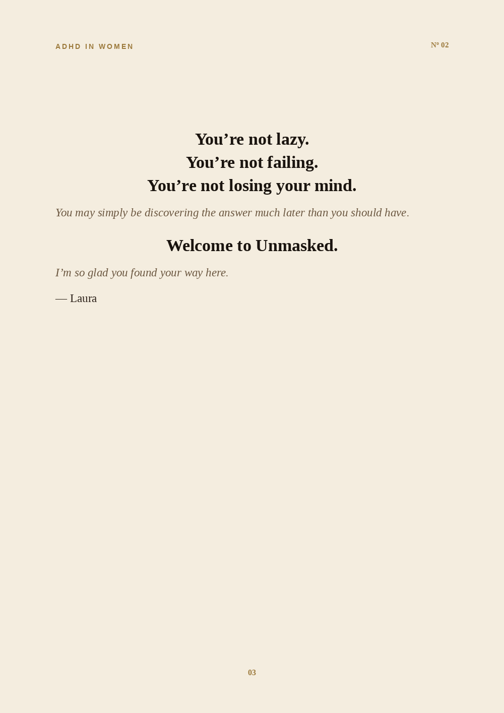 Inside the Why Can't I Make Myself Do Anything? guide