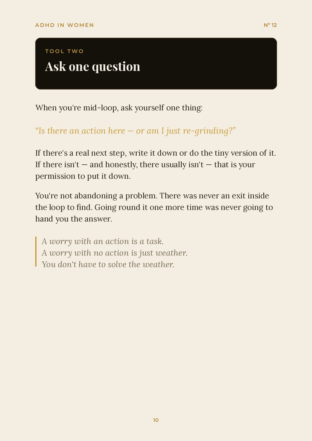 Inside the Why Can't I Stop Overthinking Everything? guide