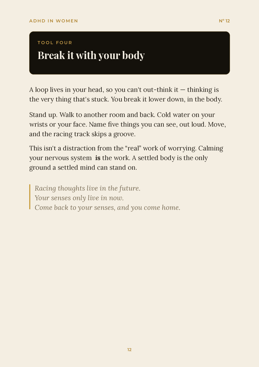 Inside the Why Can't I Stop Overthinking Everything? guide