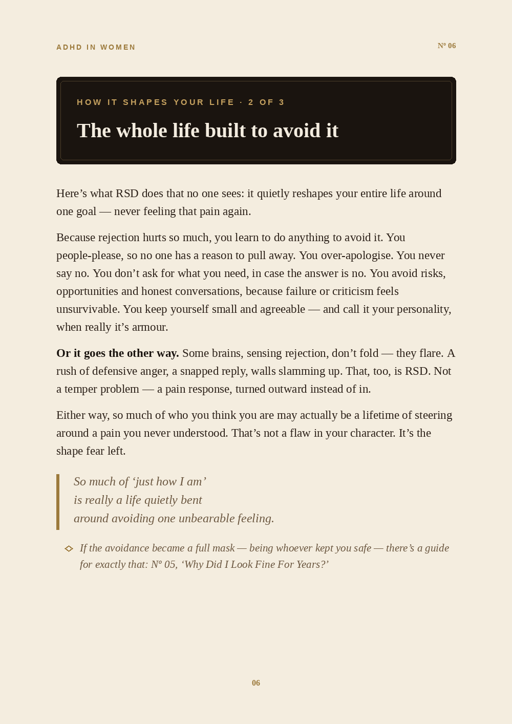 Inside the Why Does Rejection Destroy Me? guide