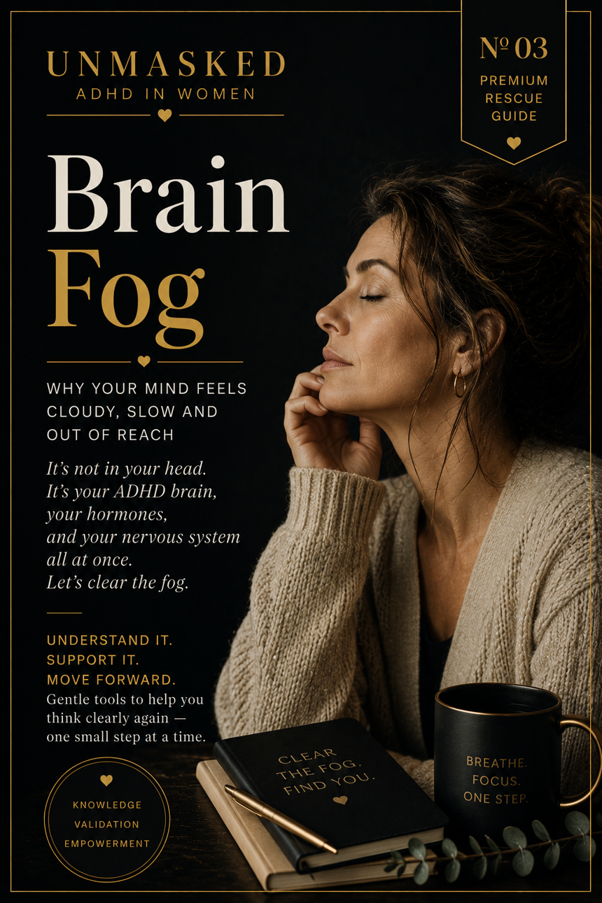 Why Is My Brain Fog So Bad? &mdash; Premium Rescue Guide cover