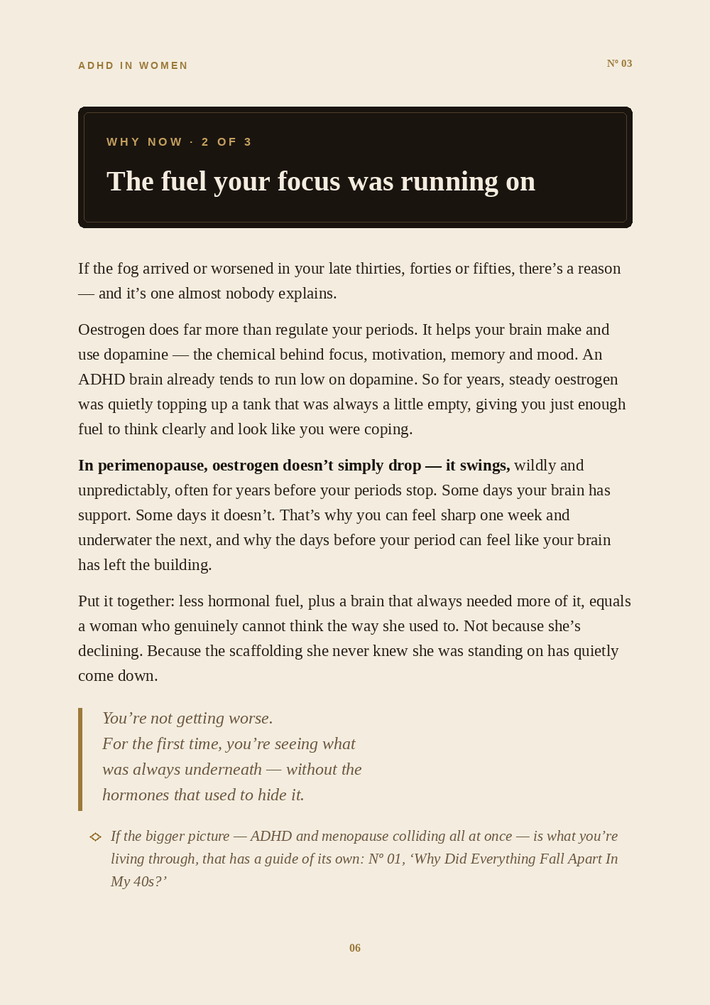 Inside the Why Is My Brain Fog So Bad? guide