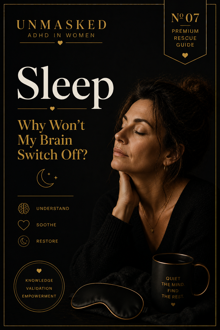 Why Won't My Brain Switch Off At Night? &mdash; Premium Rescue Guide cover