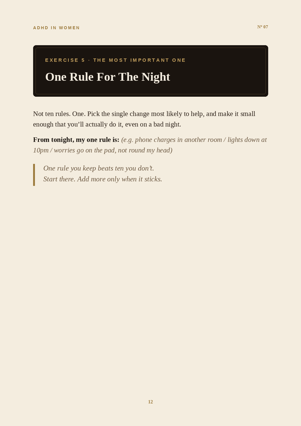 Inside the Why Won't My Brain Switch Off At Night? guide