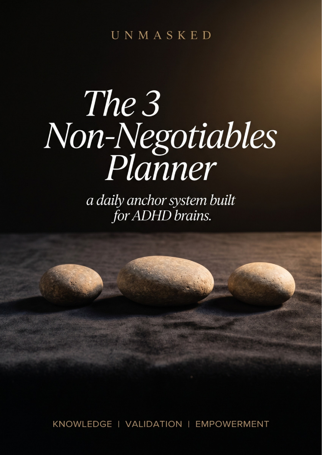 The 3 Non-Negotiables Planner cover
