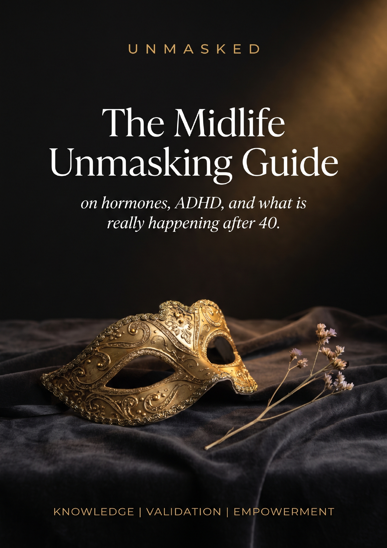 The Midlife Unmasking Guide cover