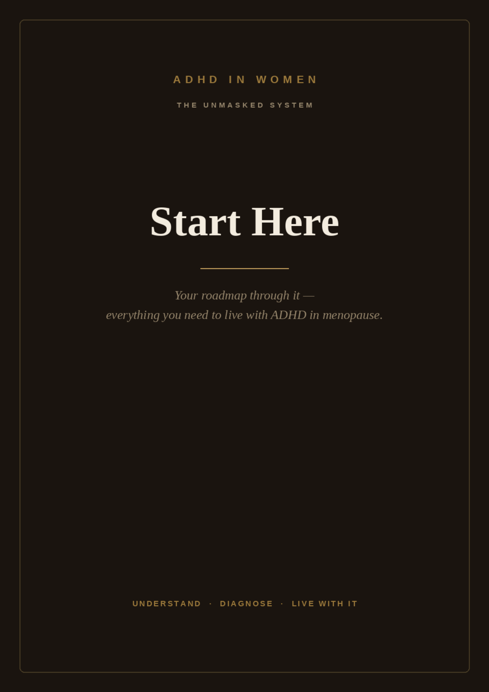 Start Here roadmap cover